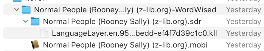 制作生词提示成功
